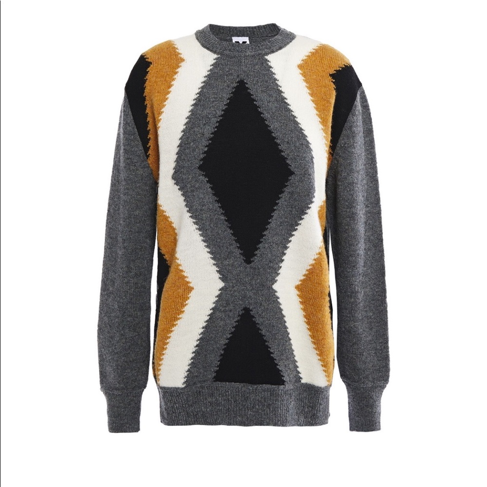 M missoni intarsia sweater, NWT, sz 42 IT
